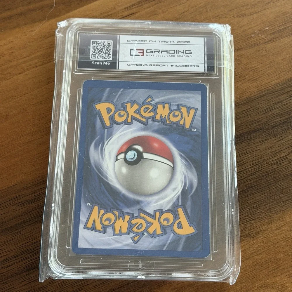 Pokemon TCG Zapdos 15/62 Fossil Holo Rare Unlimited 1999 English C3 Grading 5